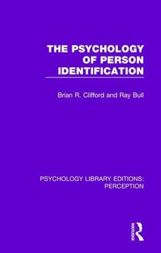 Cover image for The Psychology of Person Identification