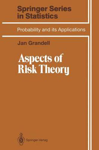 Cover image for Aspects of Risk Theory