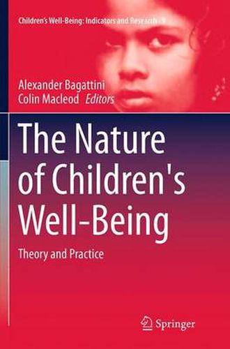 Cover image for The Nature of Children's Well-Being: Theory and Practice