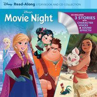 Cover image for Disney's Movie Night Read-Along Storybook and CD Collection: 3-In-1 Feature Animation Bind-Up