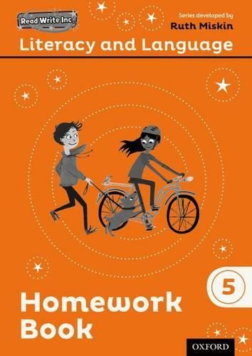 Cover image for Read Write Inc.: Literacy & Language: Year 5 Homework Book Pack of 10