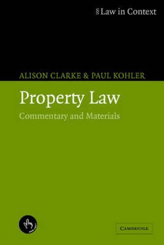 Property Law: Commentary and Materials