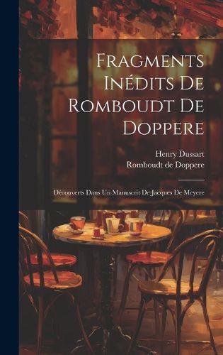 Cover image for Fragments Inedits De Romboudt De Doppere