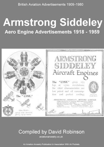 Armstrong Siddeley Aero Engine Advertisements 1918 - 1959