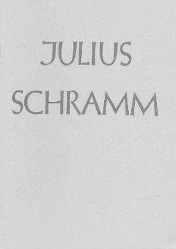 Cover image for Julius Schramm