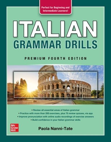 Cover image for Italian Grammar Drills, Premium Fourth Edition