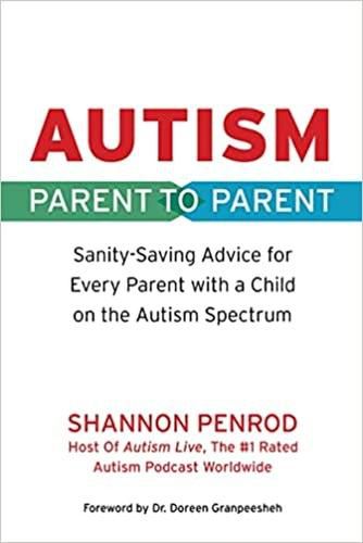 Cover image for Autism: Parent to Parent: Sanity Saving Advice for Every Parent with a Child on the Autism Spectrum