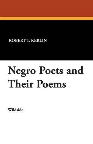 Cover image for Negro Poets and Their Poems