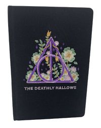 Cover image for Harry Potter: Deathly Hallows Embroidered Journal