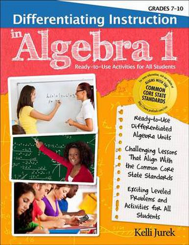 Cover image for Differentiating Instruction in Algebra 1: Ready-to-Use Activities for All Students