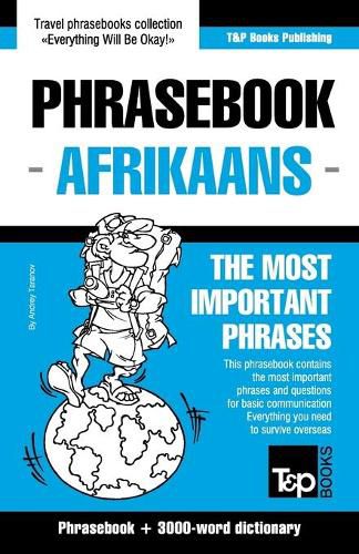 Cover image for English-Afrikaans phrasebook and 3000-word topical vocabulary