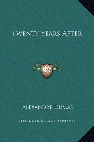 Cover image for Twenty Years After