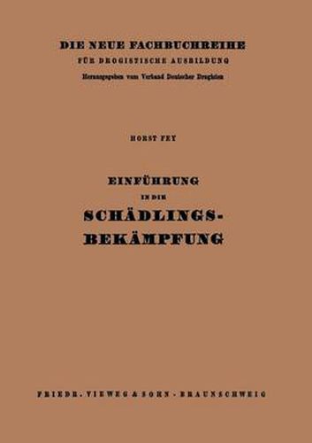 Cover image for Einfuhrung in Die Schadlingsbekampfung: Folge a