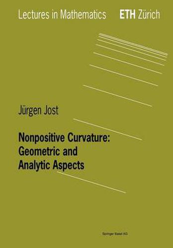 Cover image for Nonpositive Curvature: Geometric and Analytic Aspects