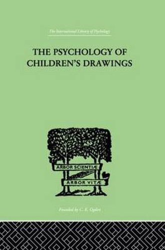 Cover image for The Psychology of Children's Drawings: From the First Stroke to the Coloured Drawing