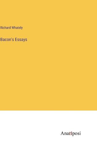 Cover image for Bacon's Essays