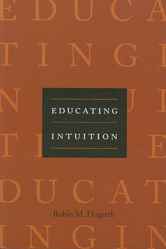 Cover image for Educating Intuition