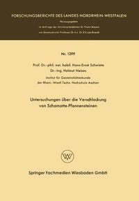 Cover image for Untersuchungen UEber Die Verschlackung Von Schamotte-Pfannensteinen