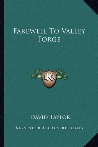 Cover image for Farewell to Valley Forge