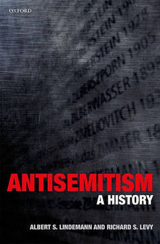 Cover image for Antisemitism: A History