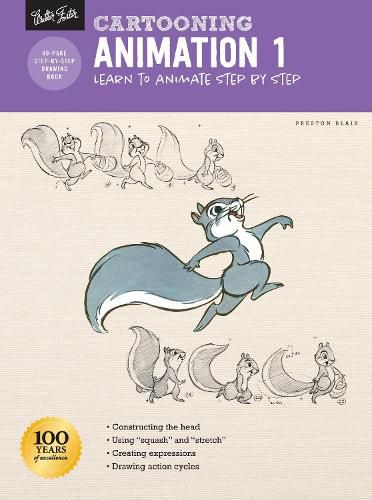 Cover image for Cartooning: Animation 1 with Preston Blair: Learn to animate step by step