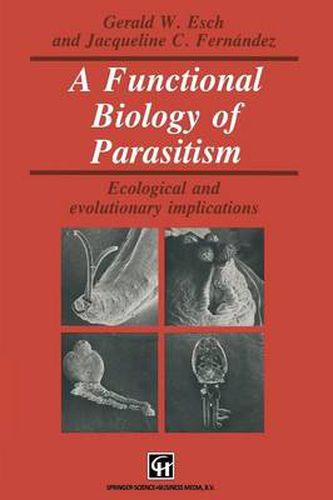 Cover image for A Functional Biology of Parasitism: Ecological and evolutionary implications