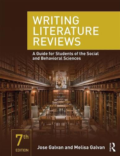 Cover image for Writing Literature Reviews: A Guide for Students of the Social and Behavioral Sciences