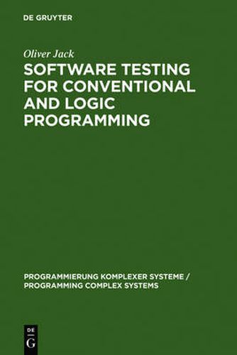 Cover image for Software Testing for Conventional and Logic Programming