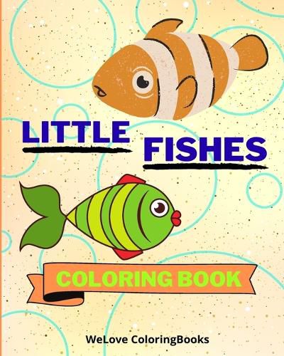 Cover image for Little Fishes Coloring Book