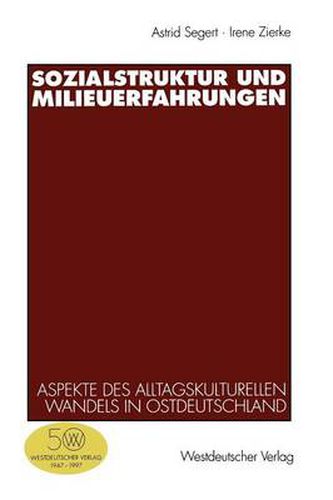 Cover image for Sozialstruktur und Milieuerfahrungen