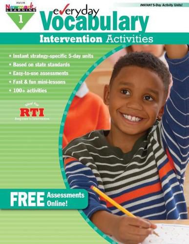 Cover image for Everyday Vocabulary Intervention Activities for Grade 1 Teacher Resource