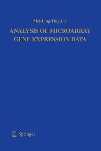 Cover image for Analysis of Microarray Gene Expression Data