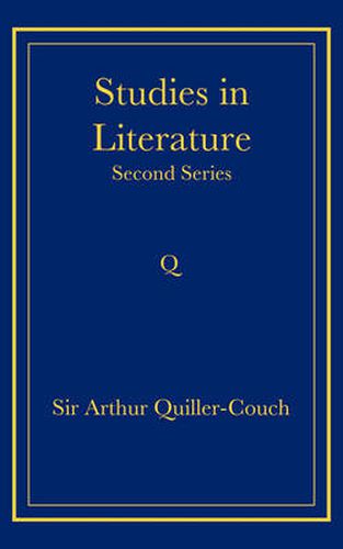 Cover image for Studies in Literature: Second Series