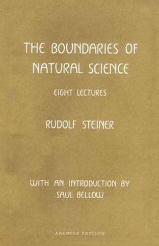 Cover image for The Boundaries of Natural Science