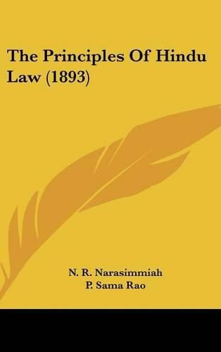 The Principles of Hindu Law (1893)