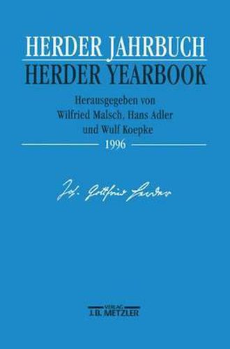 Herder-Jahrbuch / Herder Yearbook 1996