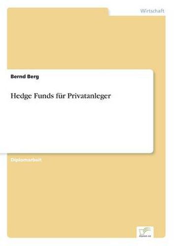 Cover image for Hedge Funds fur Privatanleger