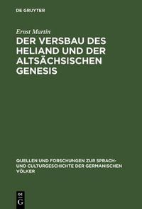 Cover image for Der Versbau Des Heliand Und Der Altsachsischen Genesis