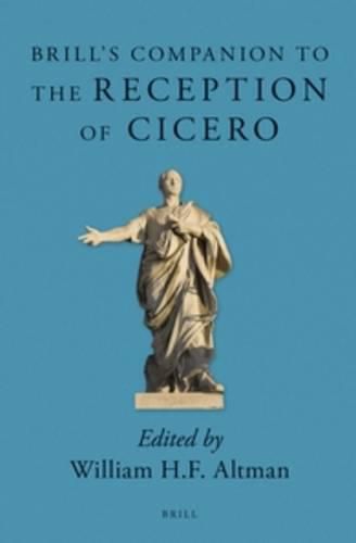 Cover image for Brill's Companion to the Reception of Cicero