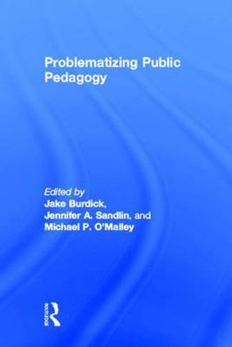 Cover image for Problematizing Public Pedagogy
