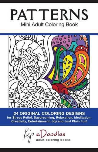 Cover image for Patterns: Mini Adult Coloring Book