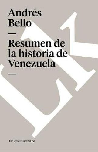 Cover image for Resumen de la Historia de Venezuela