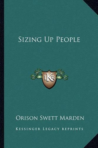 Cover image for Sizing Up People
