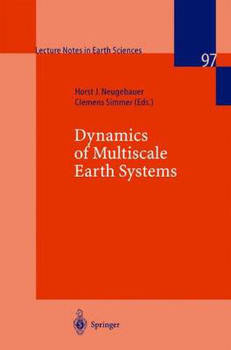 Cover image for Dynamics of Multiscale Earth Systems