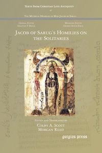 Cover image for Jacob of Sarug's Homilies on the Solitaries