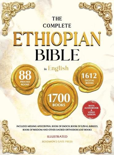 Cover image for THE COMPLETE ETHIOPIAN BIBLE IN ENGLISH Illustrated