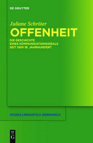 Cover image for Offenheit