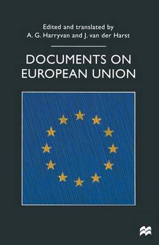 Cover image for Documents on European Union