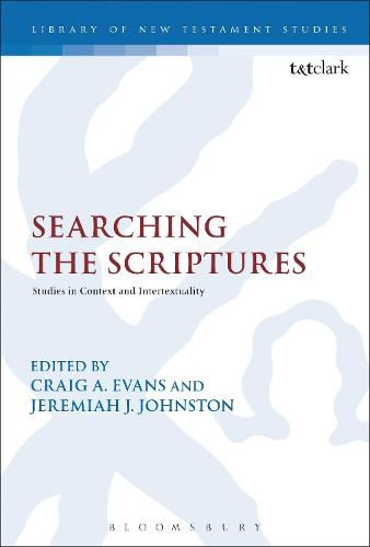 Cover image for Searching the Scriptures: Studies in Context and Intertextuality