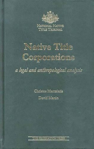 Cover image for Native Title Corporations